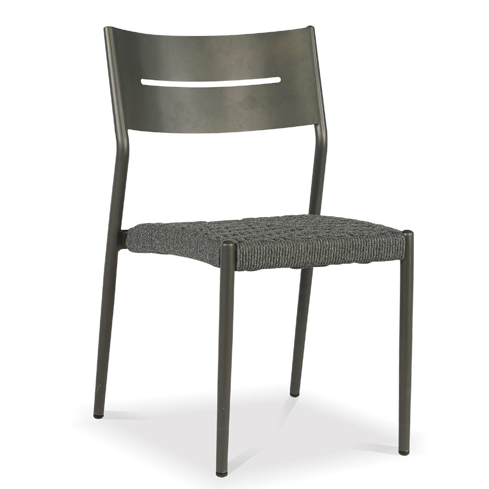 Alum rope dinning chair