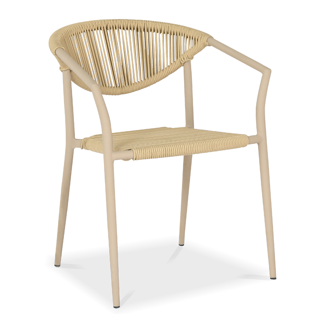 Alum rope chair