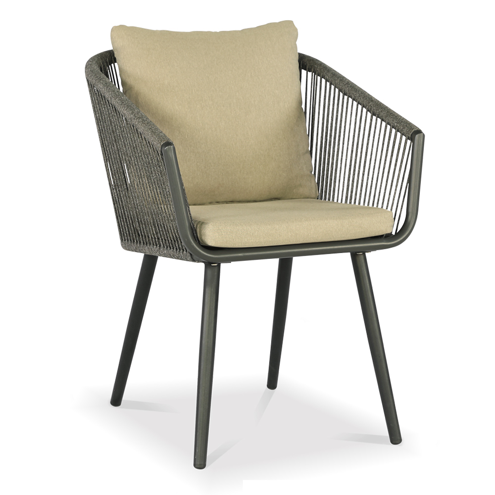 Alum rope chair
